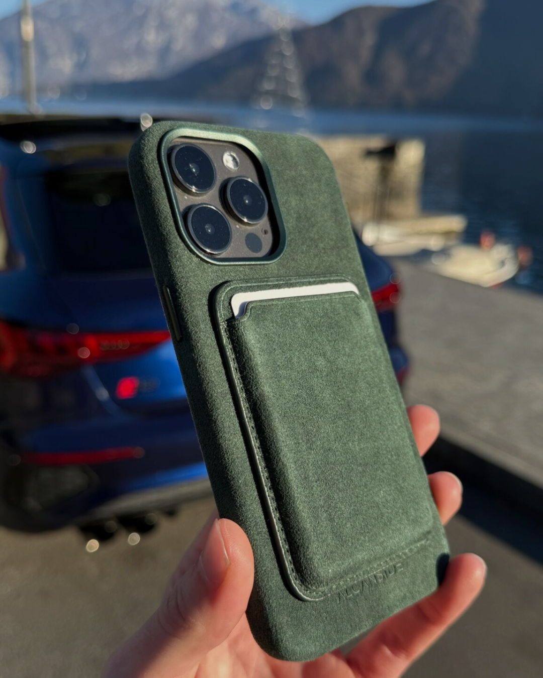 Case iPhone Alcântara Italian®