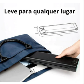 BluPrinter™ - Impressora Térmica Portátil + (Refil de Papel e Brinde Surpresa)
